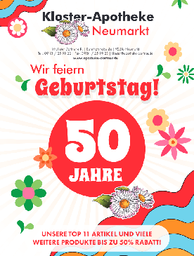 50 Jahre Kloster-Apotheke Neumarkt